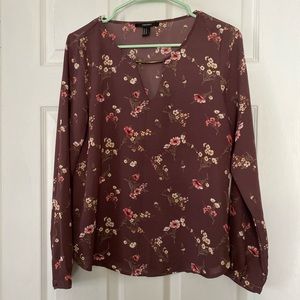 Floral blouse
